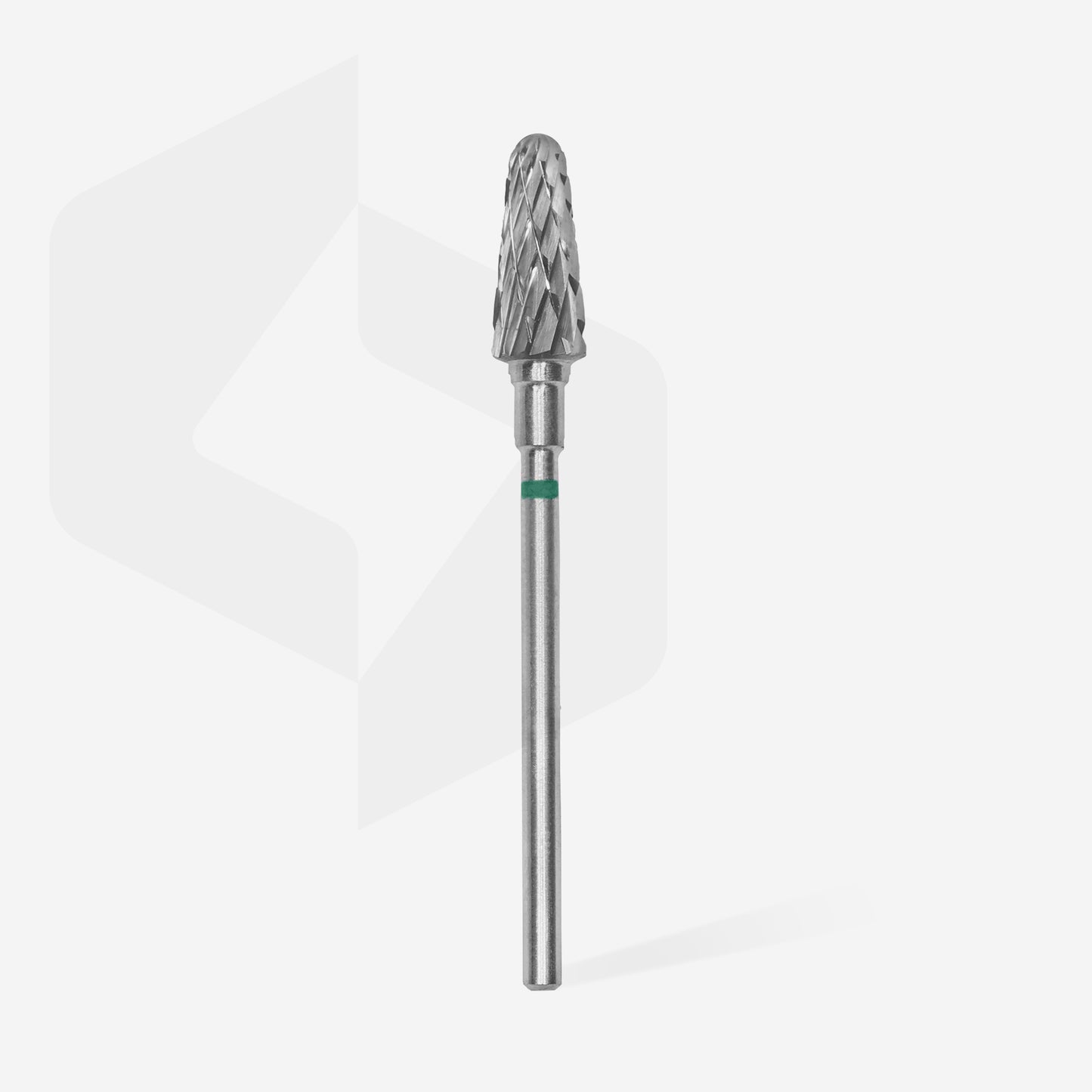 Carbide nail drill bit, "frustum", green, head diameter 6 mm / working part 14 mm