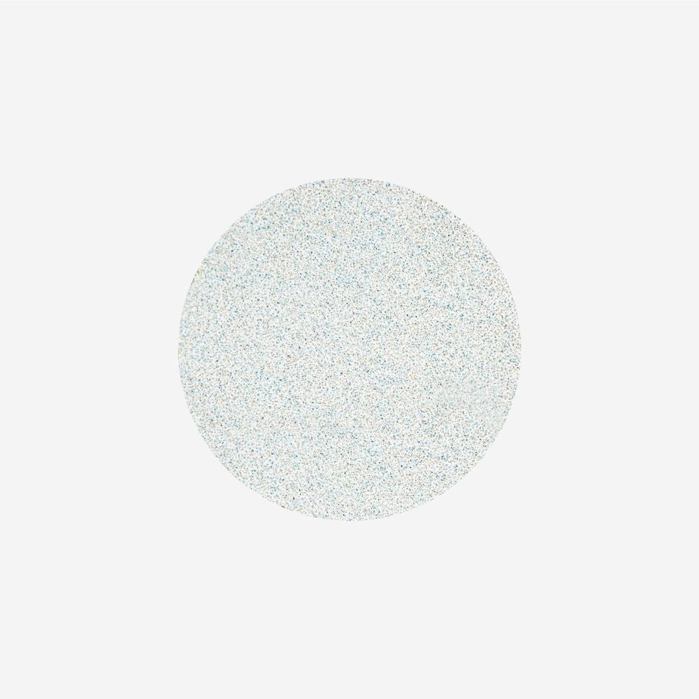 Disposable white files with soft foam layer for pedicure disc PODODISC STALEKS PRO M, 180 grit (50 pcs)