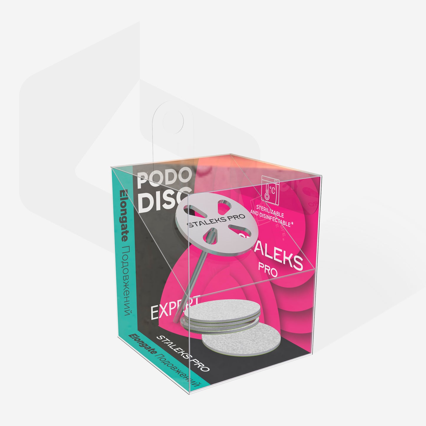 STALEKS PODODISC Elongated pedicure disc set (20 mm)