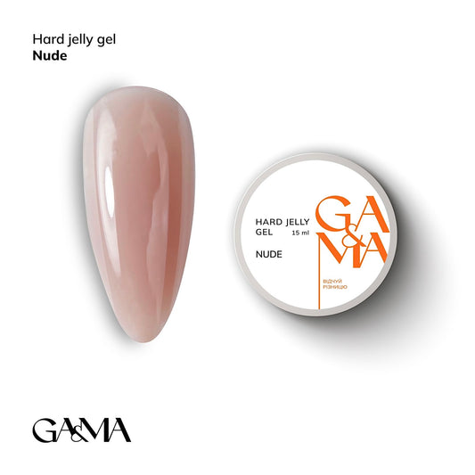 GA&MA Hard jelly gel - Nude