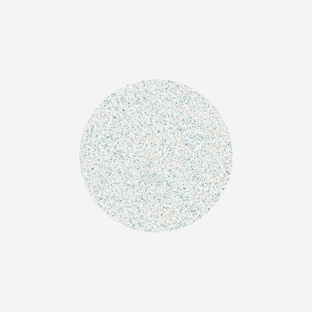 Disposable white files with soft foam layer for pedicure disc PODODISC STALEKS PRO M, 100 grit (50 pcs)