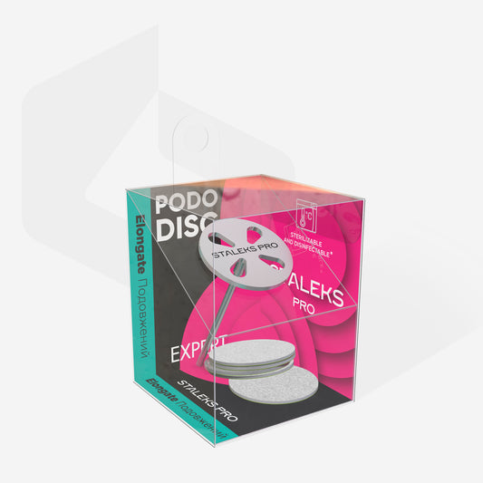 STALEKS PODODISC Elongated pedicure disc set  (20 mm)